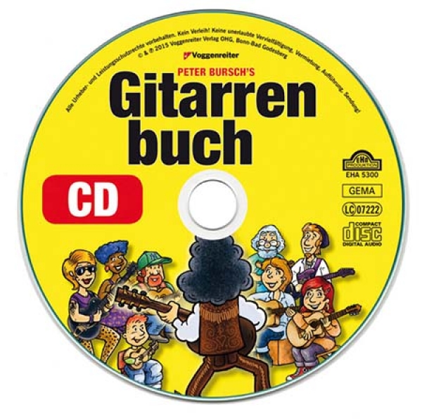 Preview: Peter Bursch's GITARRENBUCH 1 neue Auflage