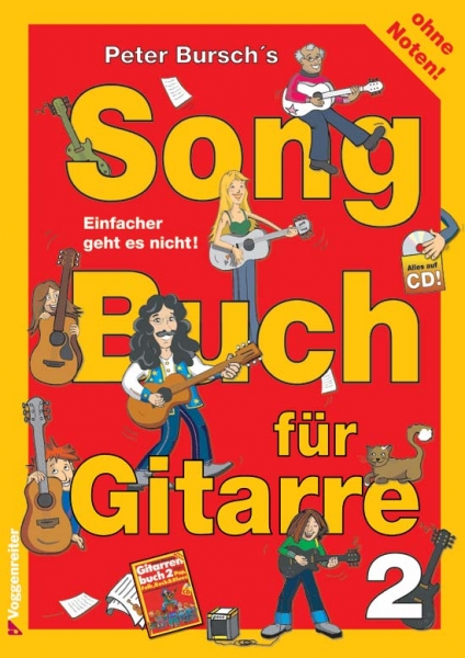 Preview: Peter Bursch's Songbuch 2 f.Git./CD