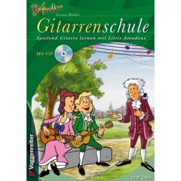 Preview: Little Amadeus Gitarrenschule+CD