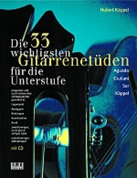 Preview: Die 33 wichtigsten Gitarrenetüden für die Unterstufe +CD