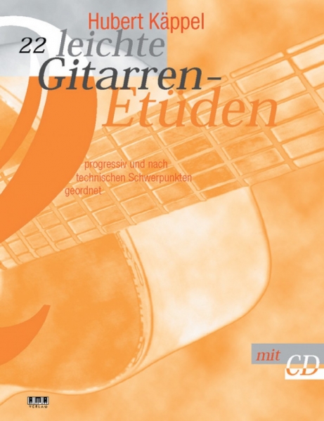 Preview: 22 leichte Gitarren Etüden + CD