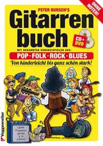 Preview: Peter Bursch's GITARRENBUCH 1 neue Auflage