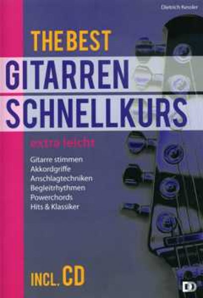 Preview: The best Gitarrenschnellkurs extra leicht + CD