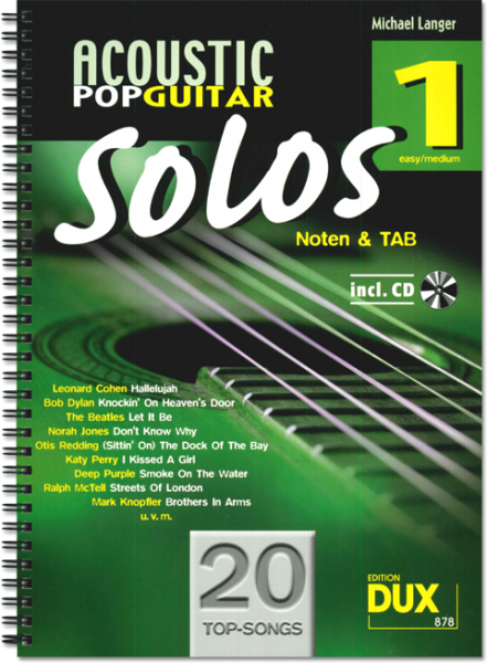 Preview: Acoustic Pop Guitar Solos +CD