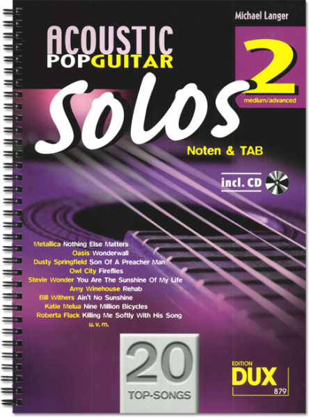 Preview: Acoustic Pop Guitar Solos 2 +CD