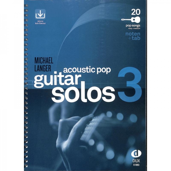 Preview: Acoustic Pop Guitar Solos 3 mit Download