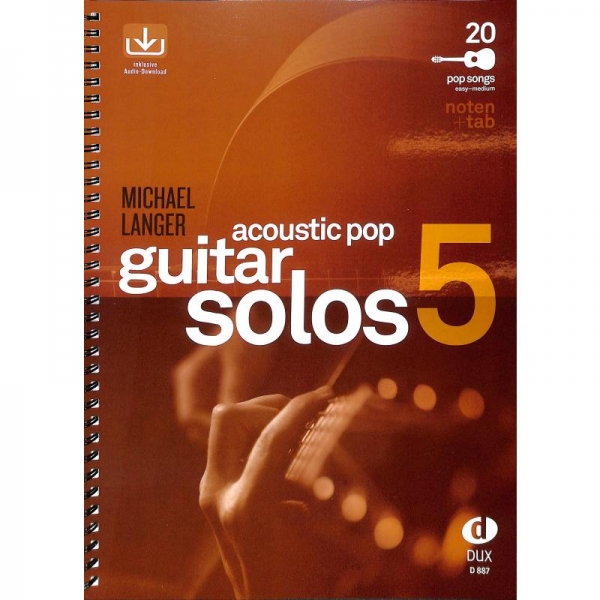 Preview: Acoustic Pop Guitar Solos 5 mit Download