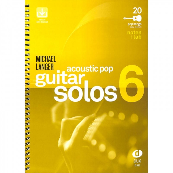 Preview: Acoustic Pop Guitar Solos 6 mit Download