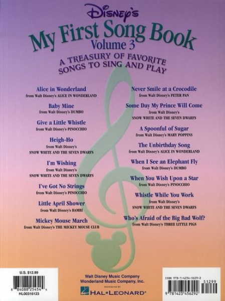 Preview: Disney's My First Songbook Vol.3