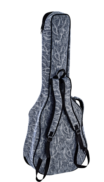 Preview: Ortega OGBAC-DN-BLJ Dreadnought Gigbag Blue Jeans