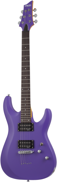 Preview: Schecter C-6 Deluxe Satin Purple