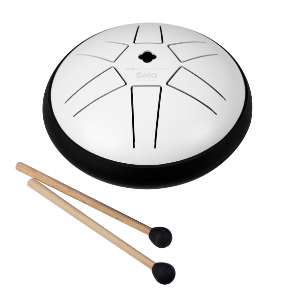 Preview: Sela Melody Tongue Drum 5,5'' B5 White