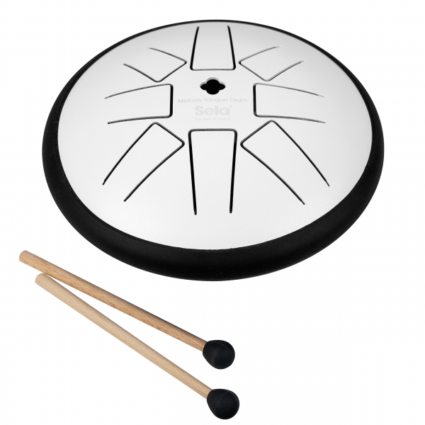 Preview: Sela Melody Tongue Drum 6'' G Minor Pentatonic White