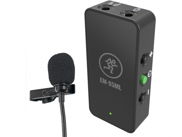 Preview: Mackie EM-95ML Phone/Camera Lavalier Microphone w/Amp