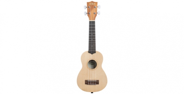 KALA KA-15S-S - Satin Spruce Soprano Ukulele, with Bag