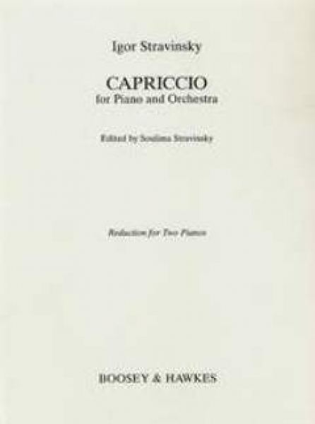 Capriccio f. 2 Klaviere 4-händig