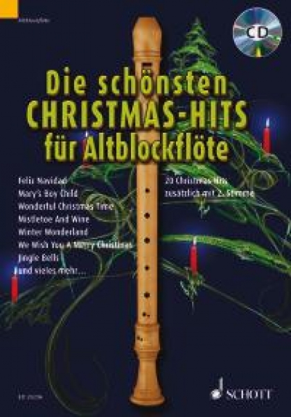 Die schönsten Christmas-Hits für Alt-Blockflöte