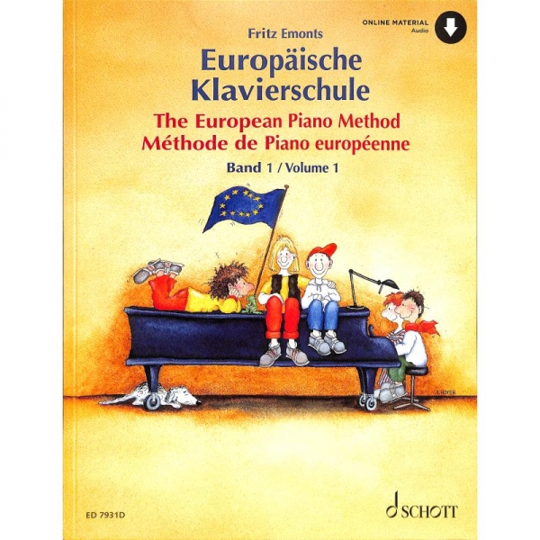 Europäische Klavierschule Band 1 +Download