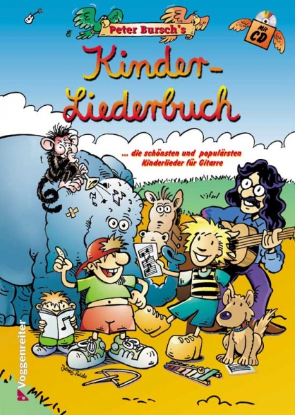 Peter Bursch's Kinderliederbuch +CD