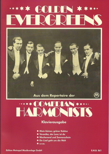 Comedian Harmonists Klavier Band 1