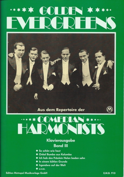 Comedian Harmonists Klavier Band 3